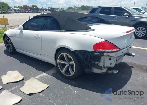 2008 BMW 650I from USA, damaged, VIN WBAEB535X8CX63462